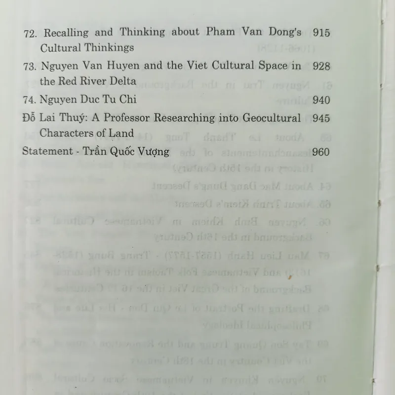 Văn hóa Việt Nam TÌM TÒI VÀ SUY NGẪM 589140