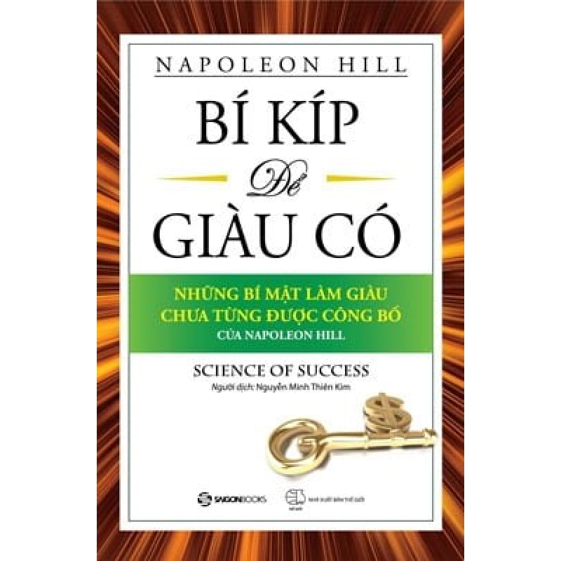 Bí kíp để giàu có - Napoleon Hill2018 New 100% HCM.PO 32442