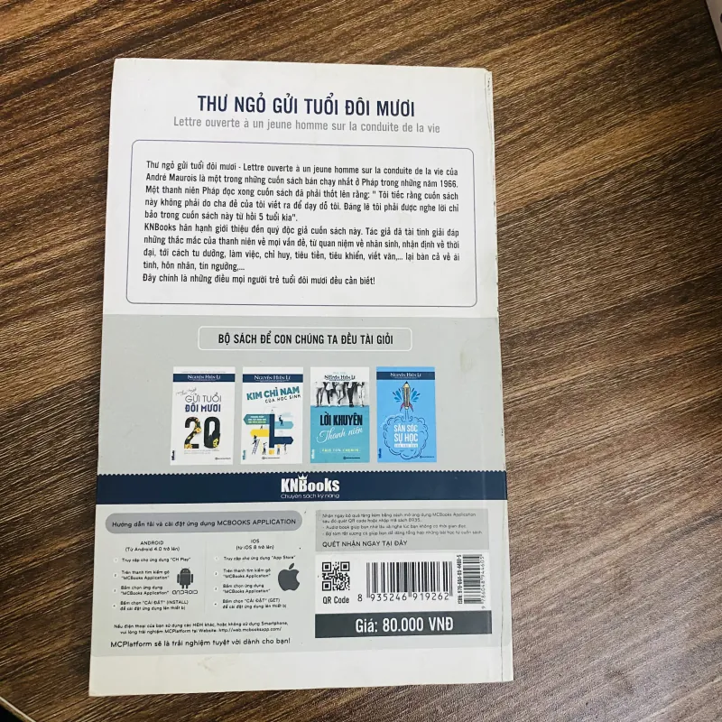 Thư ngỏ gửi tuổi đôi mươi - Nguyễn Hiến Lê 1024148