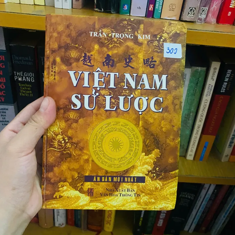 VIỆT NAM SỬ LƯỢC- Trần Trọng Kim ( Bìa Cứng )#HATRA 290996