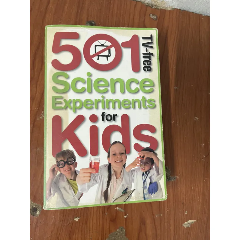 501 SCIENCE EXPERIMENTS FOR KIDS 734957