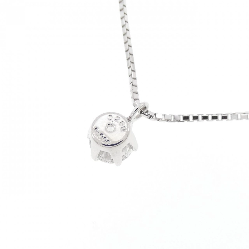 Dây chuyền kim cương Solitaire PT900/PT850 0.260CT - Hàng hiệu Chính hãng 861592