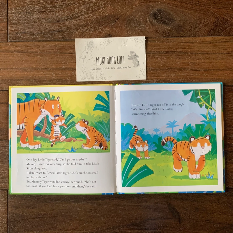 Sách ngoại văn Wait for Me, Little Tiger!, Used, Bìa cứng 532109