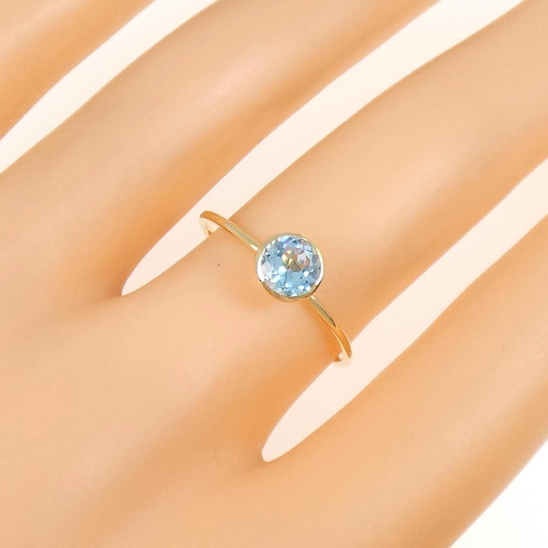 Nhẫn Blue Topaz K18YG 667029