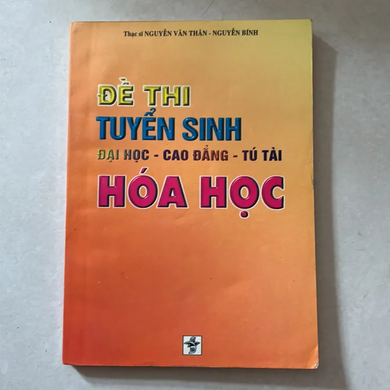 Đề thi tuyển sinh Hoá học - Nguyễn Văn Thân 990266