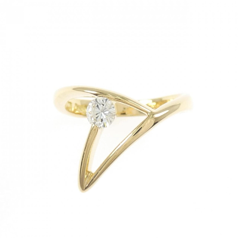 Nhẫn kim cương K18YG 0.21CT - Hàng hiệu Authentic 853903