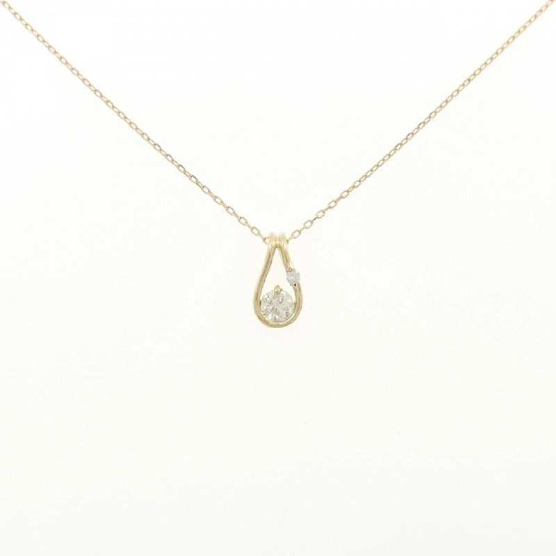 K18YG Dây chuyền kim cương 0.12CT - Hàng hiệu Chính hãng 866303