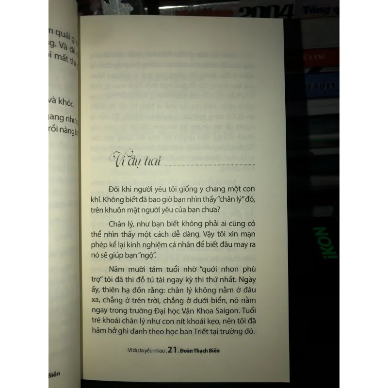 Ví dụ ta yêu nhau - Đoàn Thạch Biền 792408