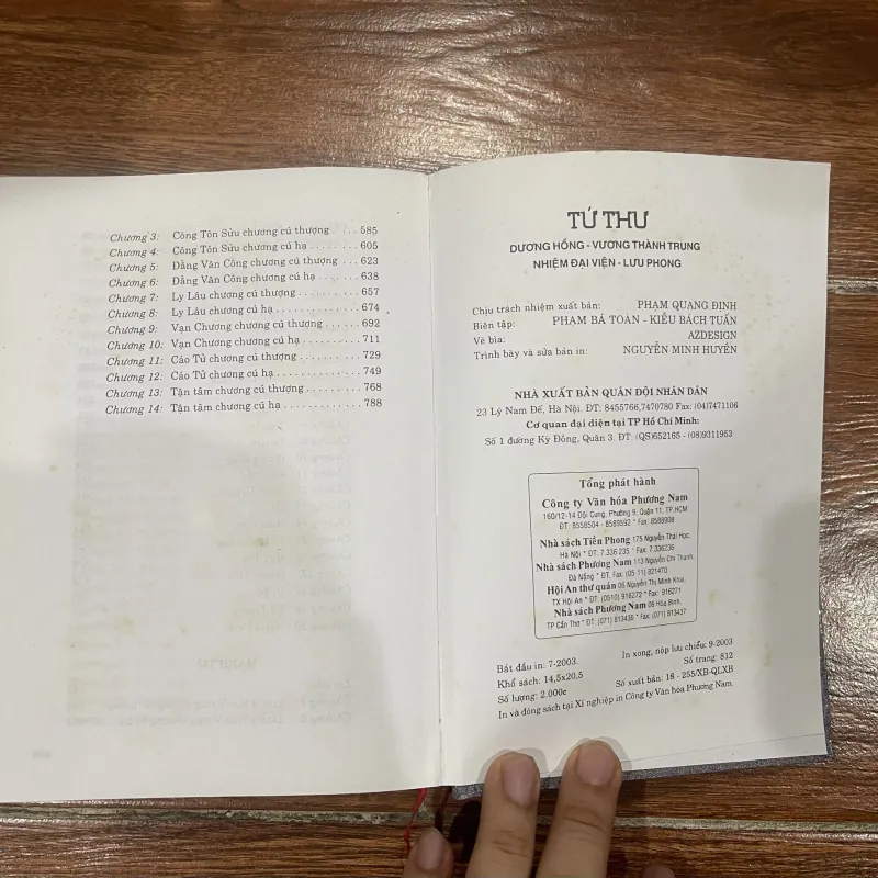 Tứ Thư - Trần Trọng Sâm, Kiều Bách Vũ Thuận Biên Dịch (10) 1000696