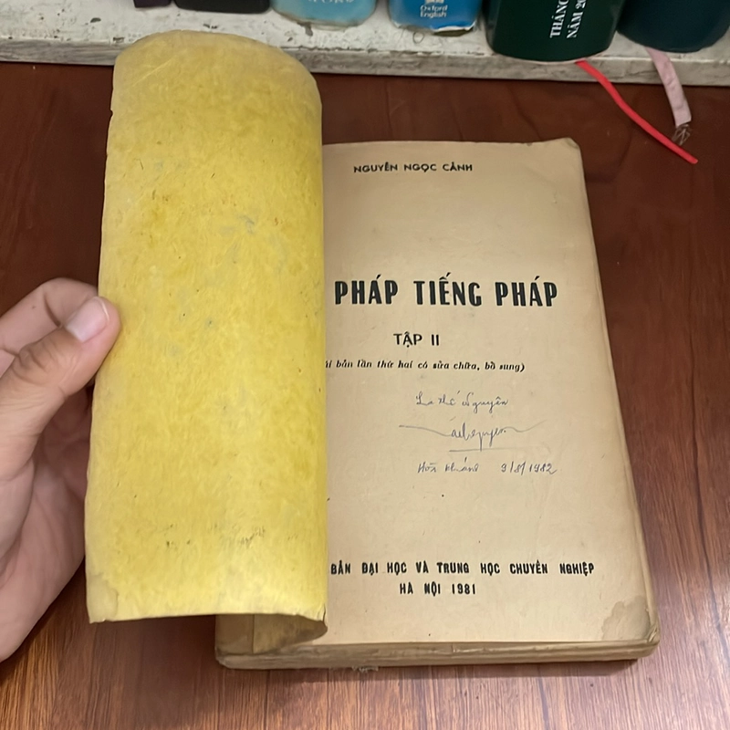 II Sách Xưa: Ngữ Pháp Tiếng Pháp (Tập II) - Nguyễn Ngọc Cảnh - 1981 531966
