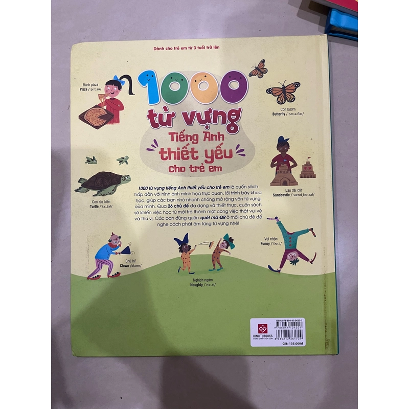 Sách thiếu nhi 1000 từ vựng tiếng Anh thiết yếu cho trẻ em - Đinh tị 537381