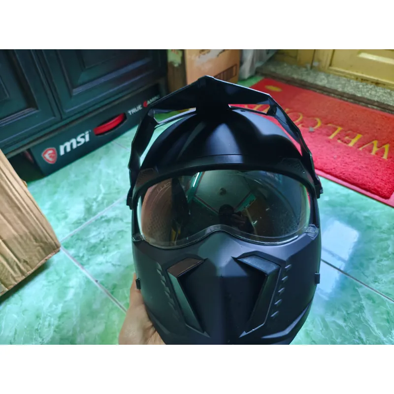 Mũ bảo hiểm ORZ fullface đen nhám, size XL (57–59cm), like new 90% 739009