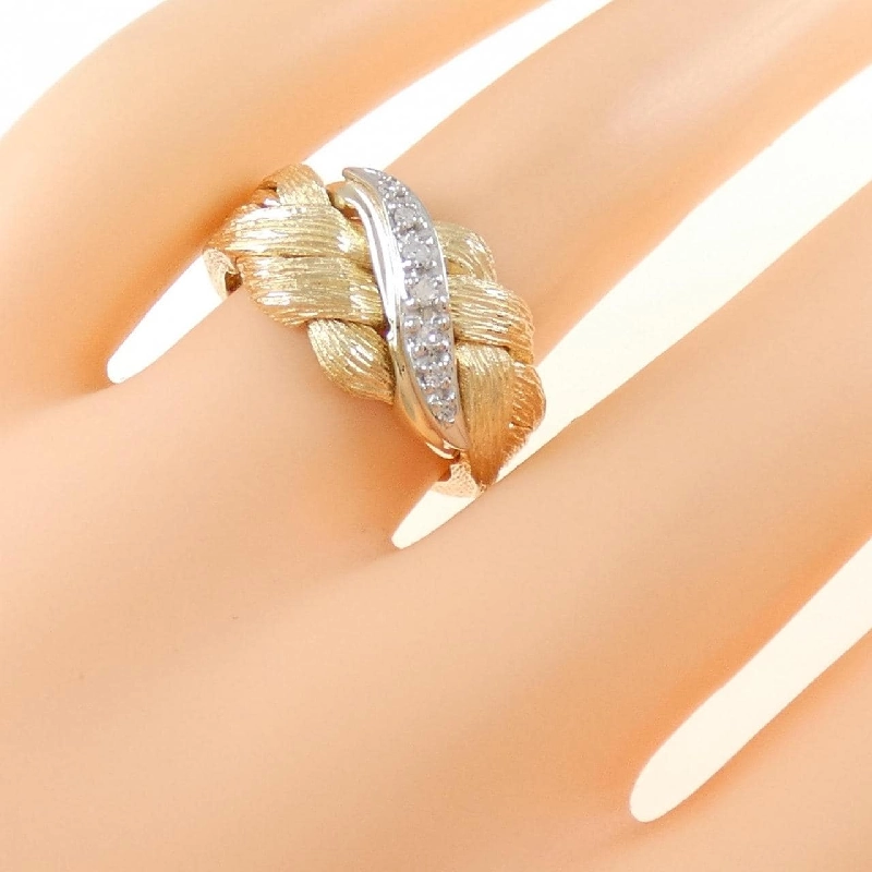 Nhẫn kim cương 14KYG/14KWG 671681