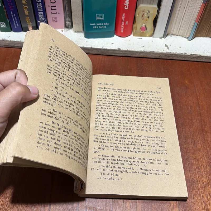 [Gáy Làm Lại] - II Tiểu thuyết: Trà Hoa Nữ - ALEXANDRE DUMAS (Con) - 1987 797164