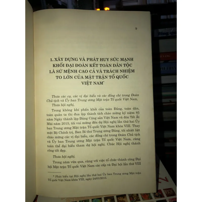 Nâng cao năng lực lãnh đạo và sức chiến đấu của Đảng, phát huy sức mạnh toàn dân tộc… 756063