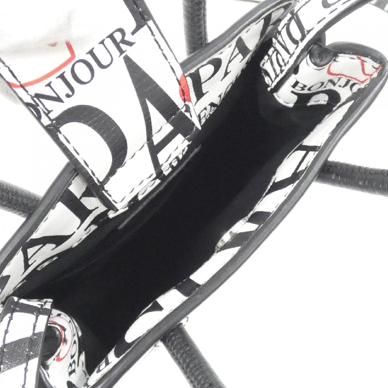 Túi xách Balenciaga Bonjour Paris Shopping Phone Holder 593826 1BW5N 617740