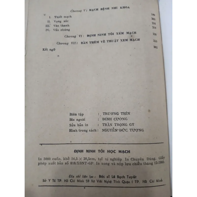 ĐỊNH NINH TÔI HỌC MẠCH - ĐỊNH NINH LÊ ĐỨC THIẾP  736383