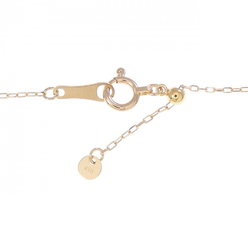 K18PG Bướm Kim Cương Dây Chuyền 0.122CT - Hàng hiệu Chính Hãng 861549