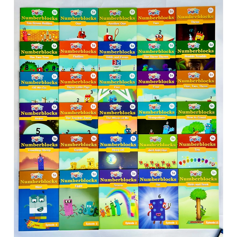 Bộ sách Numberblocks 30 cuốn tiếng Anh 391951