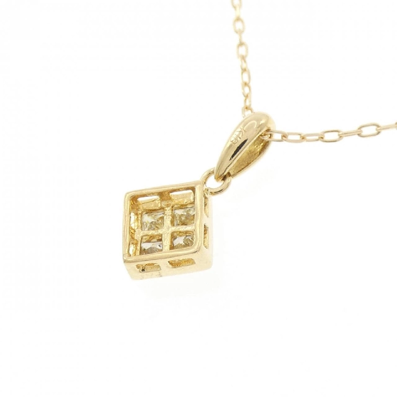 Dây chuyền kim cương K18YG 0.30CT - Hàng hiệu Chính hãng 860040