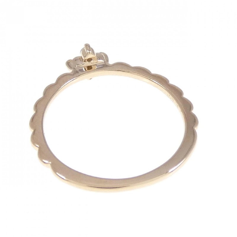 Nhẫn kim cương hoa K18PG 0.06CT 673000