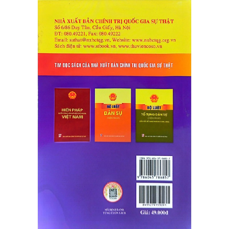 Luật Thi Hành Án Dân Sự (Hiện Hành) (Sửa Đổi, Bổ Sung Năm 2014, 2018,2020, 2022) - Quốc Hội 189659