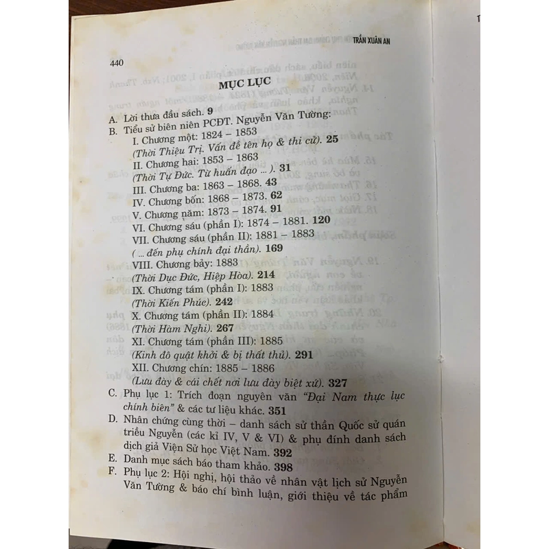 TIỂU SỬ BIÊN NIÊN PHỤ CHÍNH ĐẠI THẦN NGUYỄN VĂN TƯỜNG (1824 - 1886) - TRẦN XUÂN AN 278387