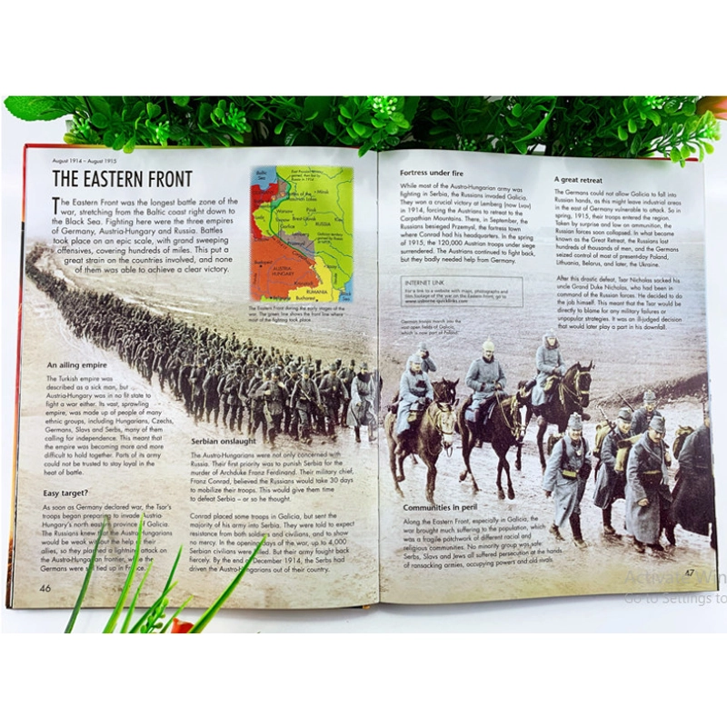 The Usborne introduction to the First world war & Second world war (combo 2 cuốn) 475745