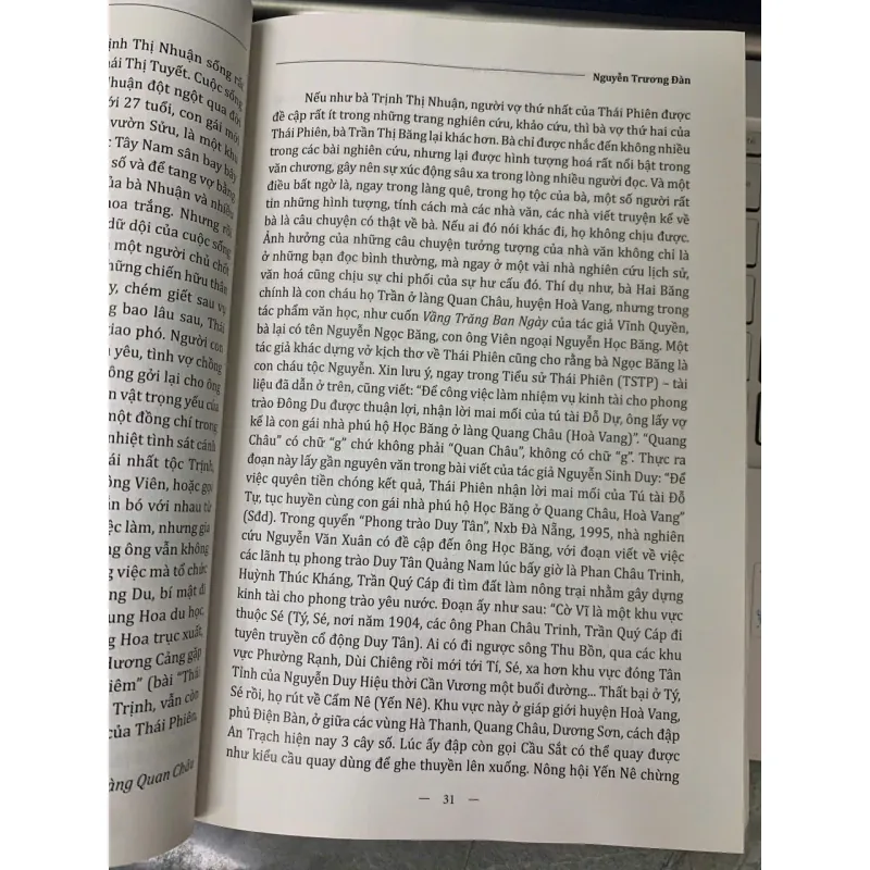 CHÍ SĨ YÊU NƯỚC THÁI PHIÊN QUA CÁC TƯ LIỆU MỚI - NGUYỄN TRƯƠNG ĐÀN 730984