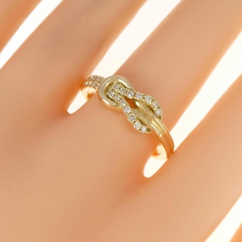 Nhẫn kim cương K18YG 0.25CT 667800