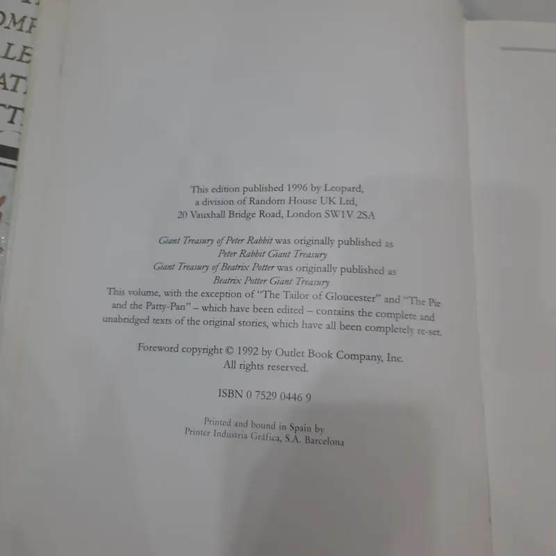 The Great big treasury of Beatrix potter 719054