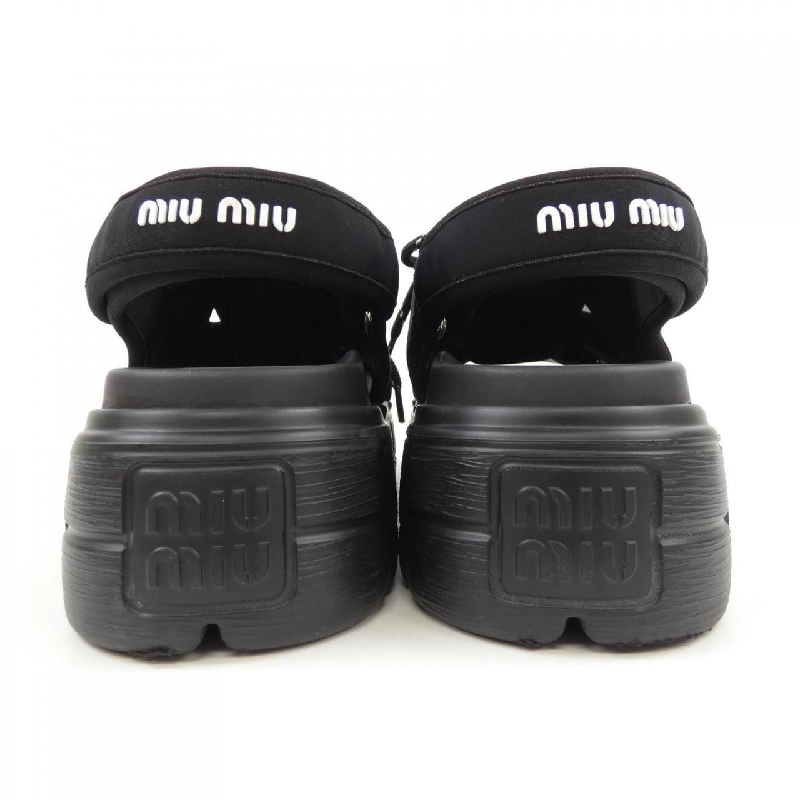 Giày sandal MIU MIU Chanky Neoprene MIU MIU Logo 5X418E - Hàng hiệu Chính hãng 829743