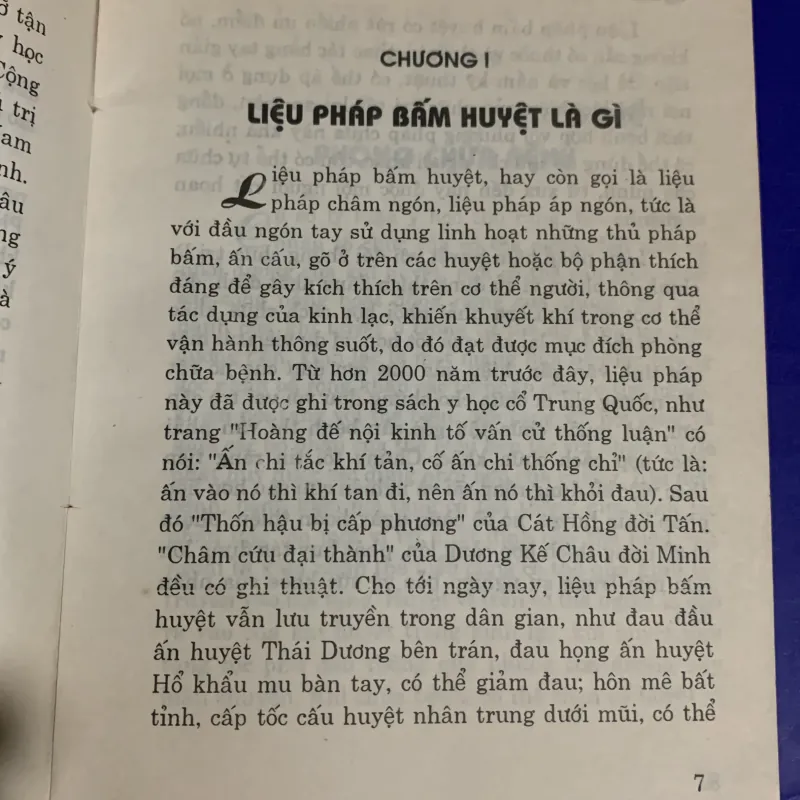 Liệu pháp bấm huyệt, NXB Y học, in năm 1998 936930
