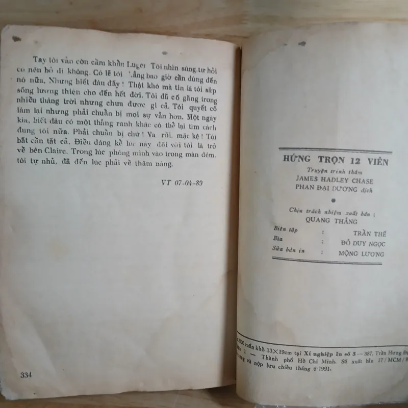 Tiểu Thuyết Trinh Thám - Hứng Trọn Mười Hai Viên (James Hadley Chase) 593876