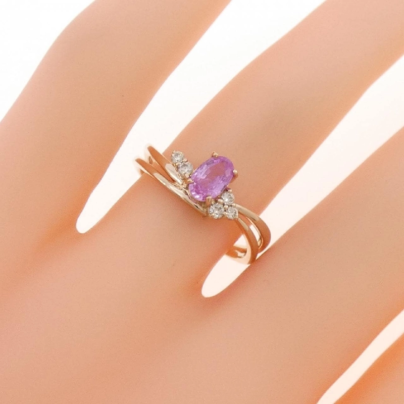 Nhẫn Sapphire K18PG 0.48CT - Hàng hiệu Chính hãng 848666