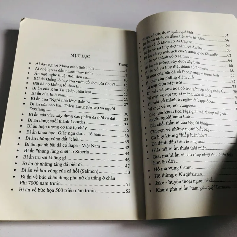 101 BÍ ẨN TRONG LỊCH SỬ NHÂN LOẠI 700999