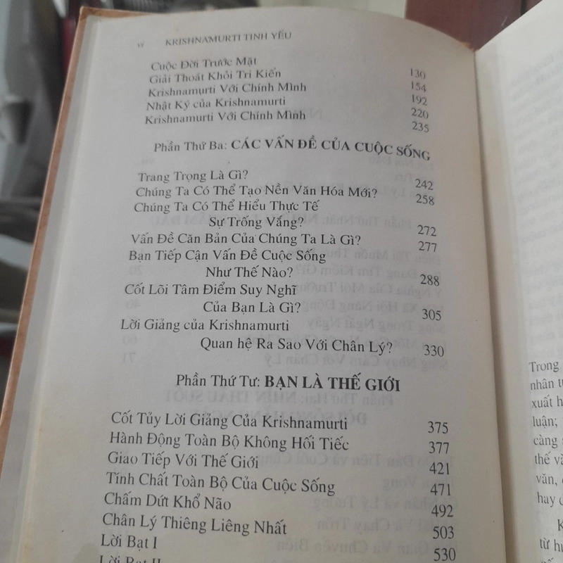 KRISHNAMURTI tinh yếu 478289