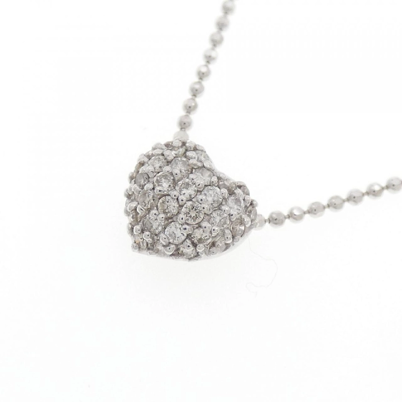 K18WG Dây chuyền kim cương hình trái tim 0.25CT - Hàng hiệu Chính hãng 847812