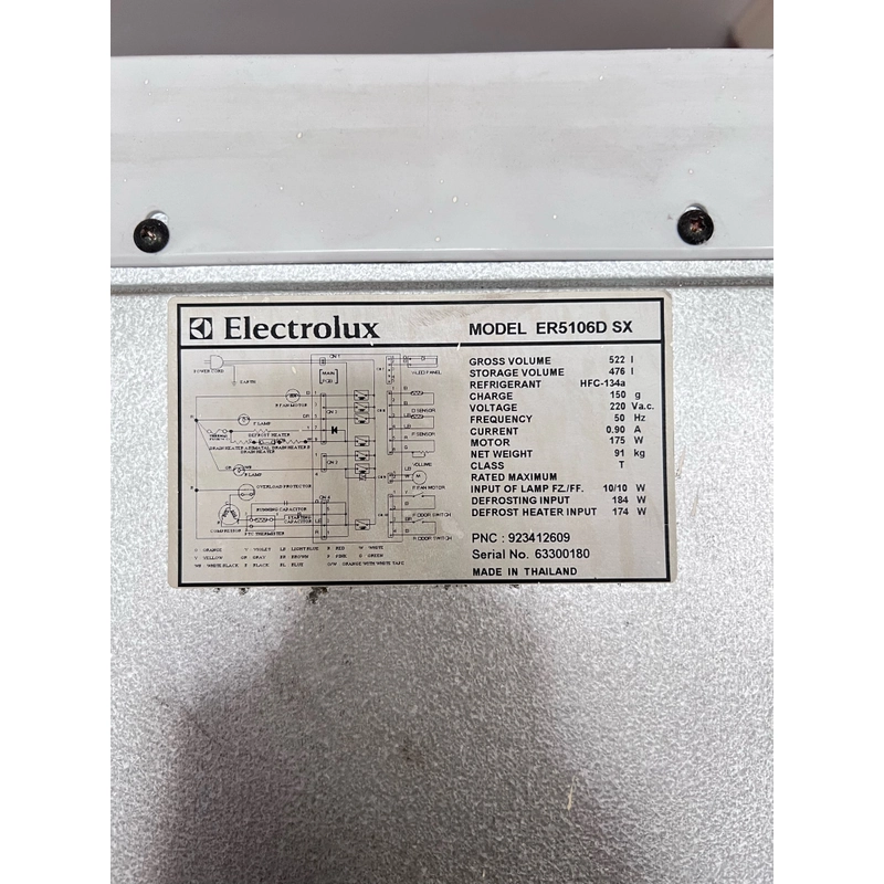 Tủ Lạnh Electrolux ER 5106D-SX 273206