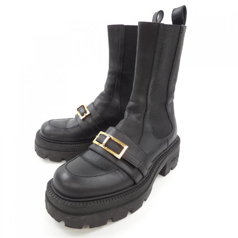 【Mã giảm giá】Giày boot Sergio Rossi 660547