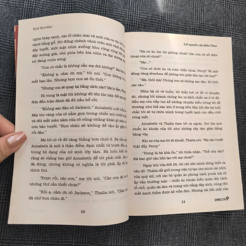Percy Jackson (Tập 3) - Lời nguyền của Thần Titan - Rick Riordan 354220