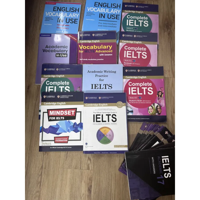Combo 21 quyển ôn thi Ielts từ cơ bản đến nâng cao kèm bộ đề 8-17 1031378