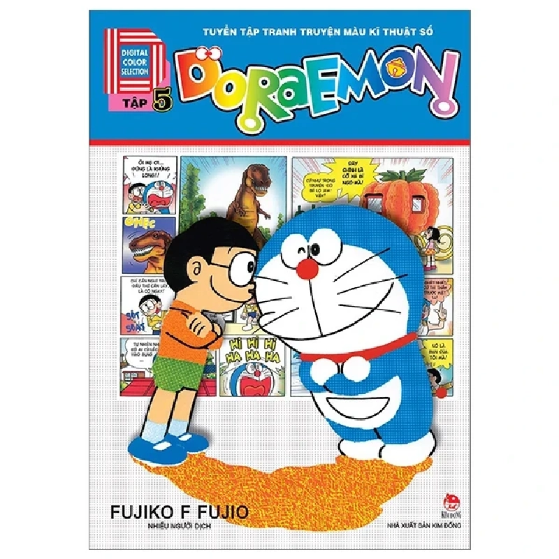 Doraemon - Tuyển Tập Tranh Truyện Màu Kĩ Thuật Số - Tập 5 - Fujiko F Fujio (Mới 100%) Truyện tranh, NXB Kim Đồng - SÁCH ĐẠI HỌC 487083