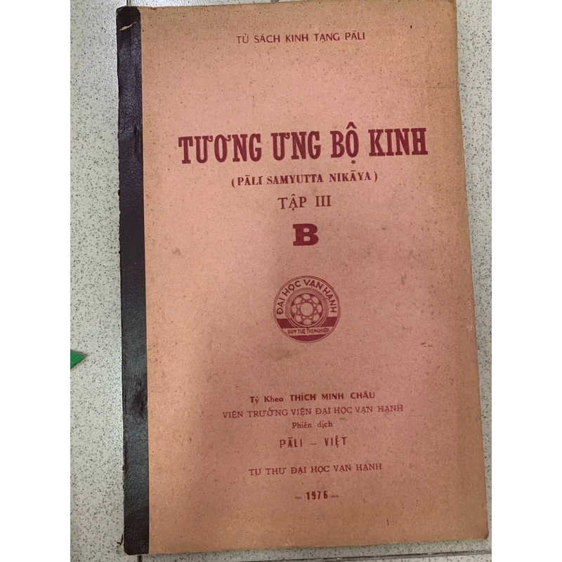 TƯƠNG ƯNG BỘ KINH (PALI SAMYUTTA NIKAYA) - THÍCH MINH CHÂU 529984