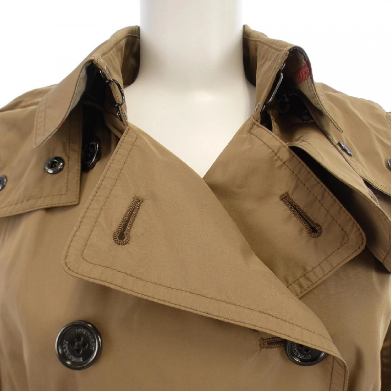 【Mã giảm giá】Áo khoác trench Burberry London 637726