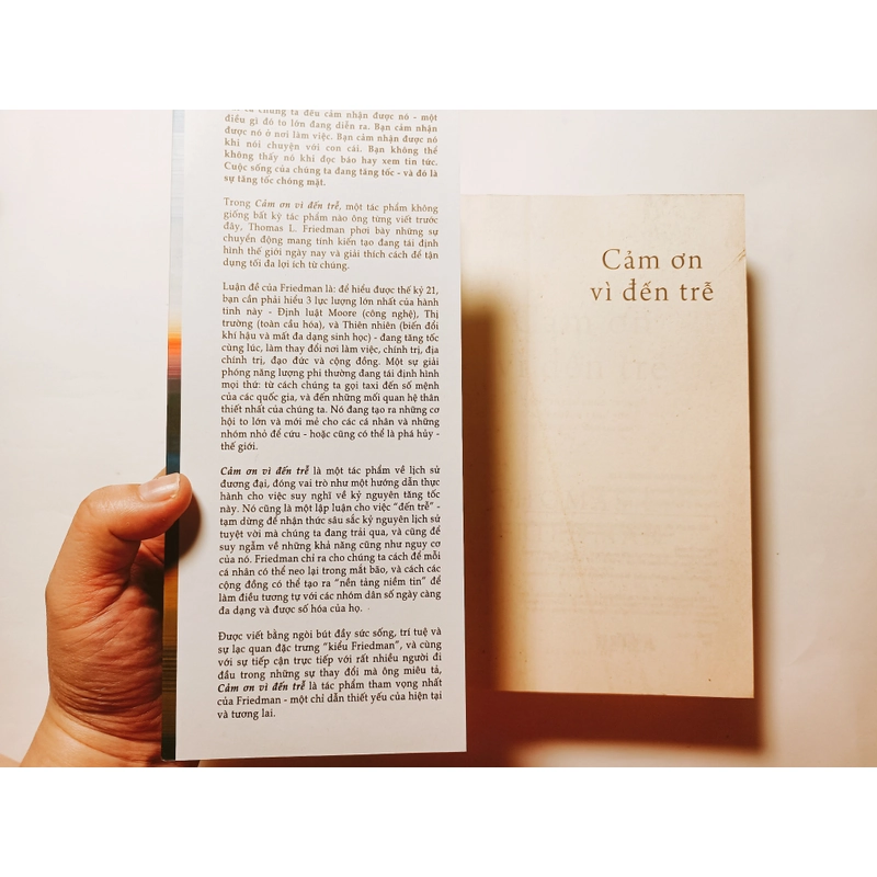 Cảm Ơn Vì Đến Trễ - Thomas L.Friedman

 497788
