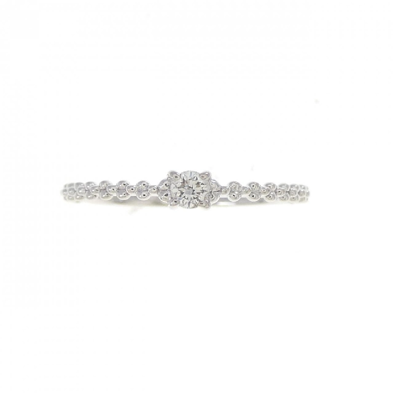 Nhẫn kim cương K10WG 0.06CT - Hàng hiệu Authentic 851004