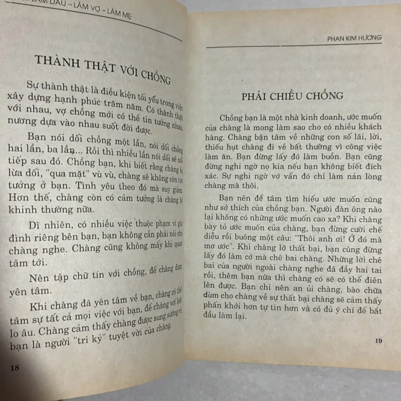 Thuật làm dâu - làm vợ - làm mẹ trong gia đình  778686