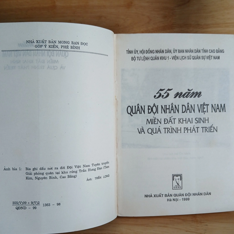 55 Năm Quân Đội Nhân Dân Việt Nam - Miền Đất Khai Sinh Và Quá Trình phát Triển 462469
