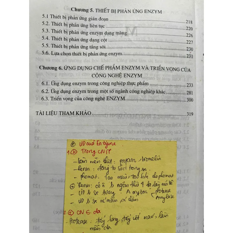 CÔNG NGHỆ ENZYM 702180